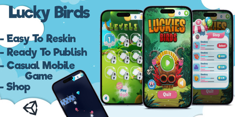 Lucky Birds - Unity Assets