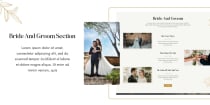 Elegant - Wedding Events HTML Template Screenshot 4
