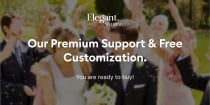 Elegant - Wedding Events HTML Template Screenshot 8