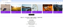 React  Slider - Card Slider - Draggable Slider Screenshot 3