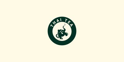 Green Elephant Teapot Logo