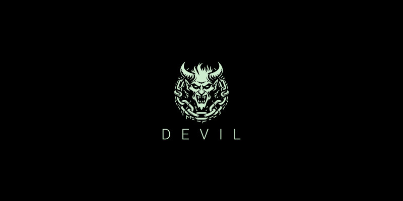 Devil Logo Template