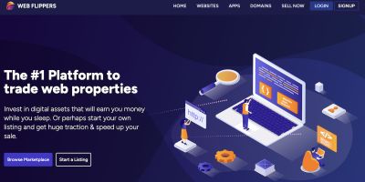 WebFlippers - Buy And Sell Websites Platform