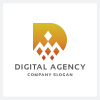 Digital Agency Professional Letter D Logo