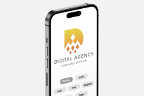 Digital Agency Professional Letter D Logo Screenshot 3
