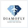 Diamond Fly Travel Logo