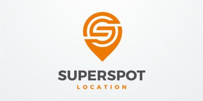 Super Spot - Letter S Logo