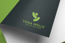 Y letter yoga logo design template Screenshot 2