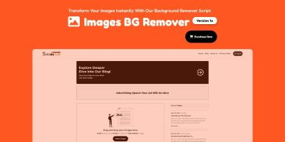 Ultimate Image Background Remover PHP Script