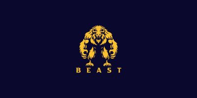 Beast Logo Template 