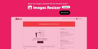 SResizer - Ultimate Image Resizer PHP Script