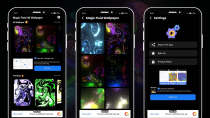 Magic Fluid 4K Live Wallpaper AdMob Ads Android Screenshot 1