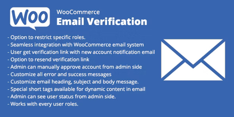  WooCommerce Email Verification 