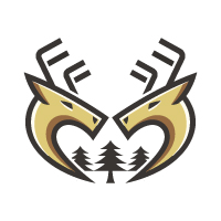 Tree Forest Deer Logo Template