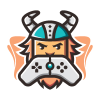 Viking Game Logo Template