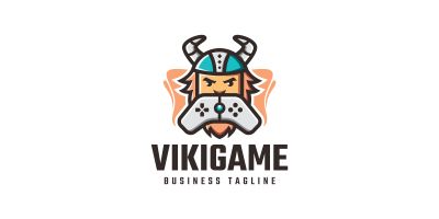 Viking Game Logo Template