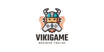 Viking Game Logo Template Screenshot 1