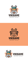 Viking Game Logo Template Screenshot 3