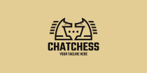 Chat Chess Logo Template Screenshot 2