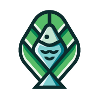 Nature Eco Fish Logo Template