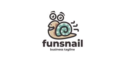 Fun Snail Logo Template