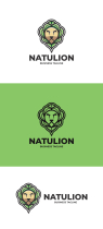 Nature Leaf Lion Logo Template Screenshot 3