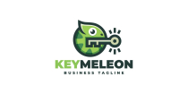 Key Chameleon Logo Template Screenshot 1