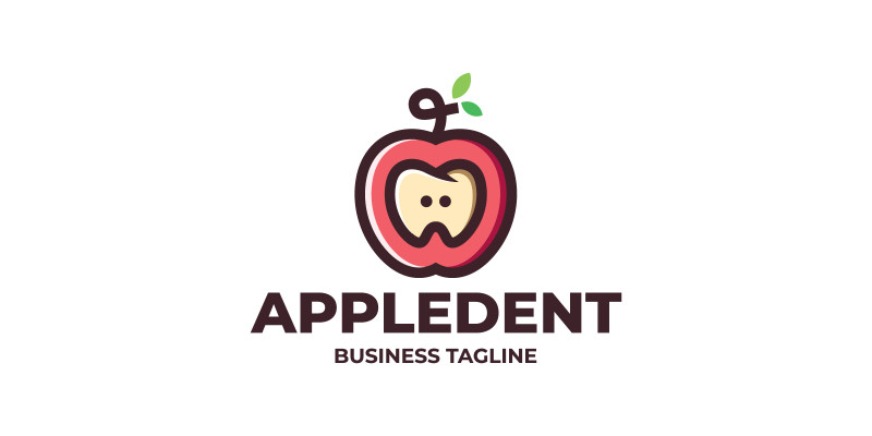 Apple Dental Logo Template