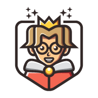 Geek King Logo Template