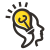 Human Bright Idea Logo Template