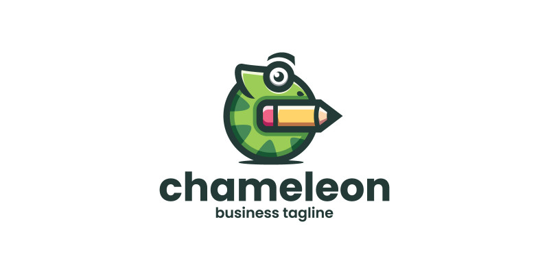 Creative Chameleon Logo Template