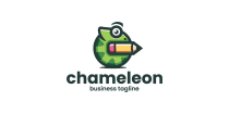 Creative Chameleon Logo Template Screenshot 1