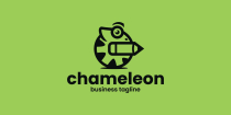 Creative Chameleon Logo Template Screenshot 2