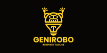 Genius Robot Logo Template Screenshot 3