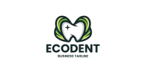 Eco Dental Logo Template Screenshot 1
