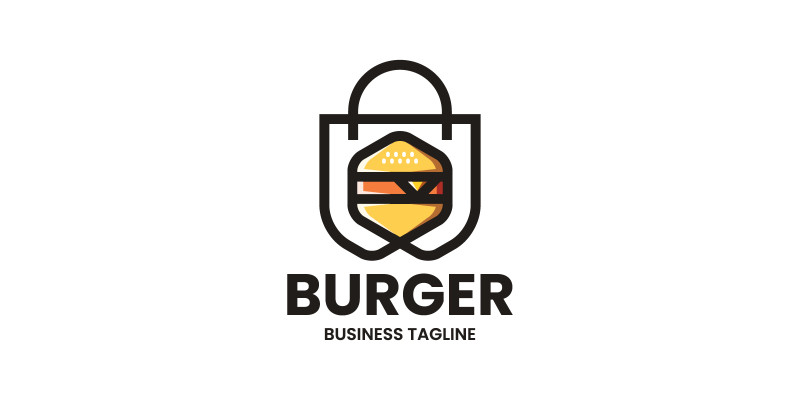 Burger Shop Logo Template