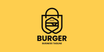 Burger Shop Logo Template Screenshot 2