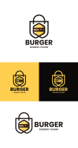 Burger Shop Logo Template Screenshot 4