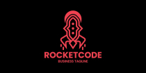 Rocket Code Logo Template Screenshot 3