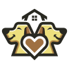 Twins Dog House Logo Template