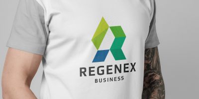 Regenex Letter R Professional Logo