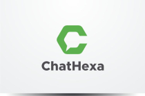 Chat Hexagon - Letter C Logo Screenshot 1