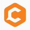 Hexagon Chat - Letter C Logo design