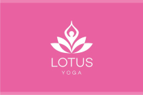 Lotus Yoga logo design Screenshot 3