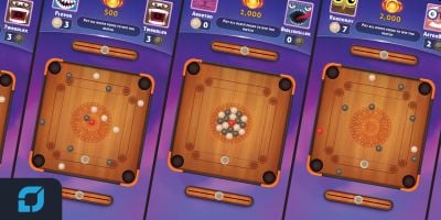 Carrom - Multiplayer Unity Game