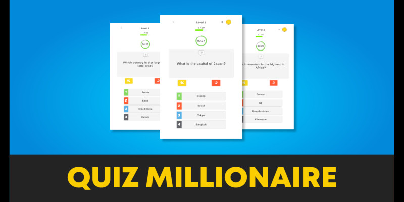 Quiz Millionaire Unity Game 