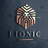 Lionic Lion Head Logo