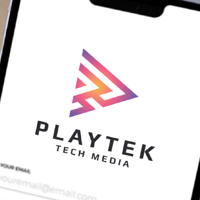 Playtek Media Play Logo