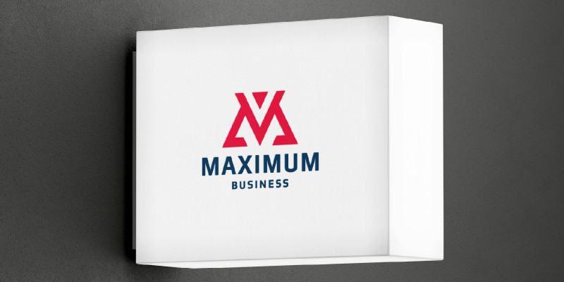 Maximum Letter M Logo