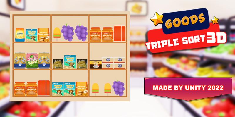 Goods Triple Sort 3D Unity